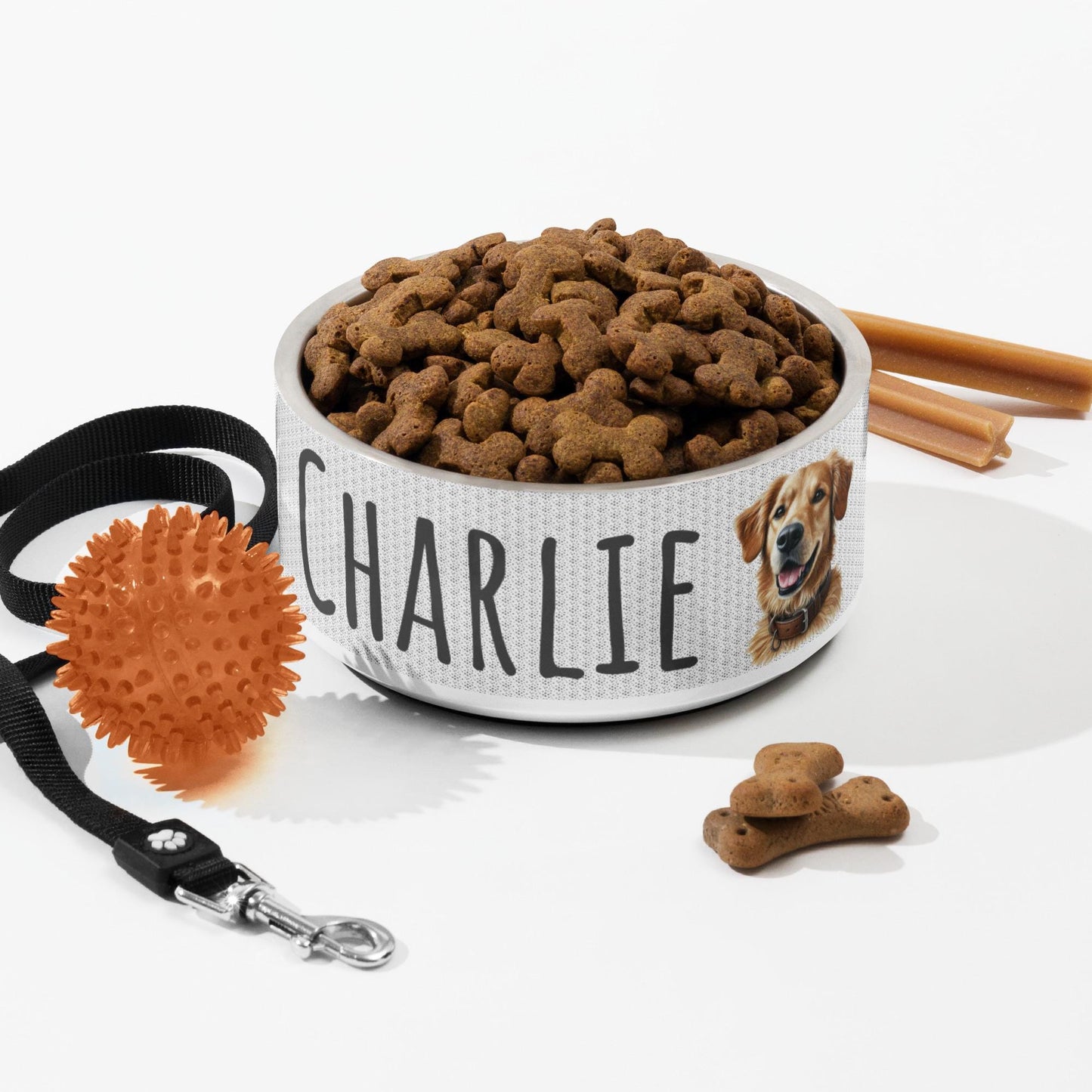 Personalized Pet Bowl with Custom Photo and Name  Unique Pet Gift  Custom Dog and Cat Bowl